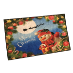 Kerst deurmat - Sneeuwpop